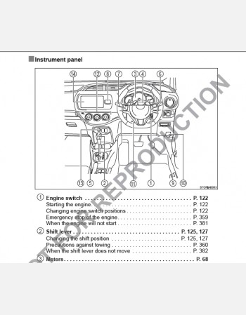 toyota yaris 130 series 2014-2015 owners manual